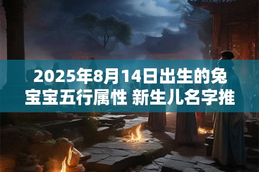 详细阅读:2025年8月14日出生的兔宝宝五行属性 新生儿名字推荐 2025年8月14日出生的兔宝宝五行属性 新生儿名字推荐