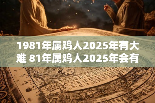 1981年属鸡人2025年有大难 81年属鸡人2025年会有什么灾难