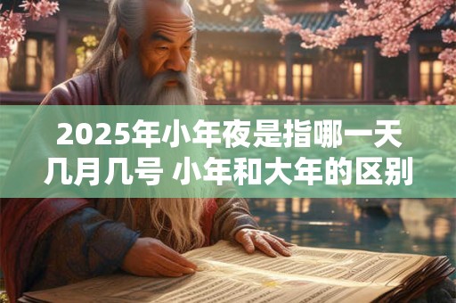 2025年小年夜是指哪一天几月几号 小年和大年的区别