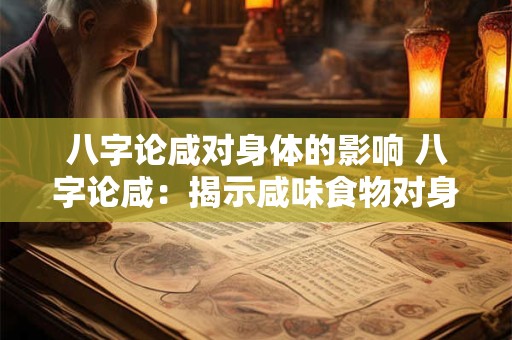 八字论咸对身体的影响 八字论咸:揭示咸味食物对身体的影响 八字论咸对身体的影响 八字论咸:揭示咸味食物对身体的影响