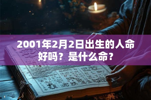 2001年2月2日出生的人命好吗？是什么命？