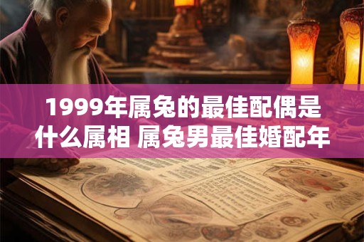 1999年属兔的最佳配偶是什么属相 属兔男最佳婚配年龄