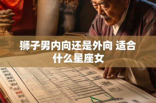 狮子男内向还是外向 适合什么星座女