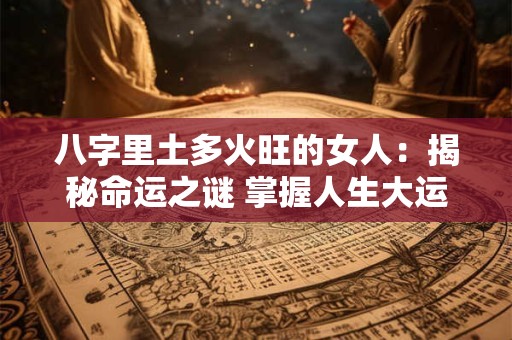 八字里土多火旺的女人：揭秘命运之谜 掌握人生大运！