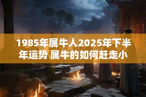 1985年属牛人2025年下半年运势 属牛的如何赶走小人