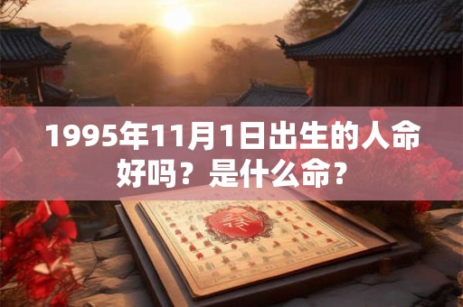1995年11月1日出生的人命好吗？是什么命？