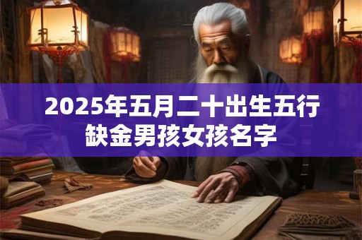 2025年五月二十出生五行缺金男孩女孩名字