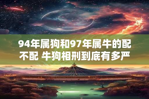 94年属狗和97年属牛的配不配 牛狗相刑到底有多严重