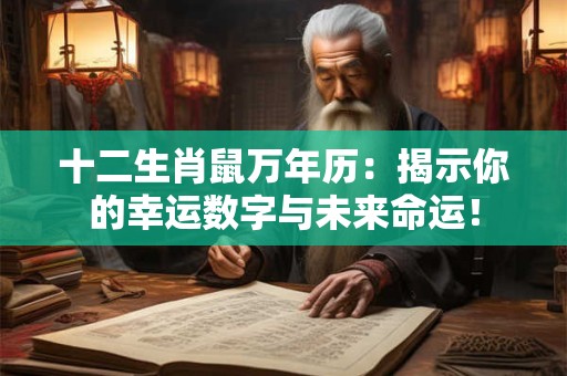 十二生肖鼠万年历:揭示你的幸运数字与未来命运! 十二生肖鼠万年历:揭示你的幸运数字与未来命运!