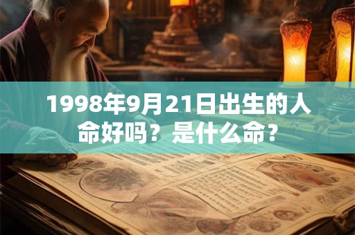 1998年9月21日出生的人命好吗？是什么命？