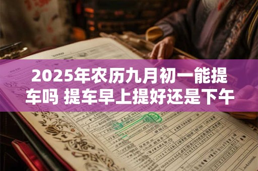 2025年农历九月初一能提车吗 提车早上提好还是下午提好