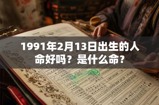 1991年2月13日出生的人命好吗？是什么命？