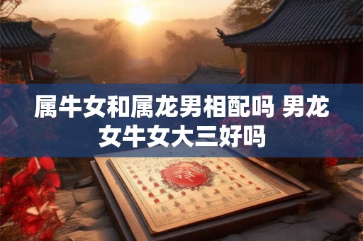 属牛女和属龙男相配吗 男龙女牛女大三好吗