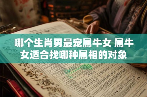 哪个生肖男最宠属牛女 属牛女适合找哪种属相的对象