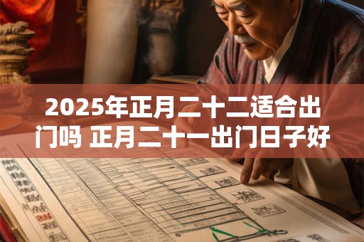 2025年正月二十二适合出门吗 正月二十一出门日子好不好呀
