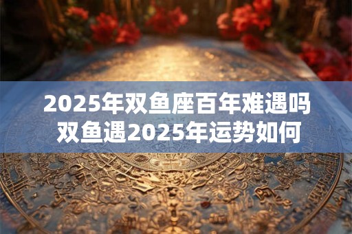 2025年双鱼座百年难遇吗 双鱼遇2025年运势如何