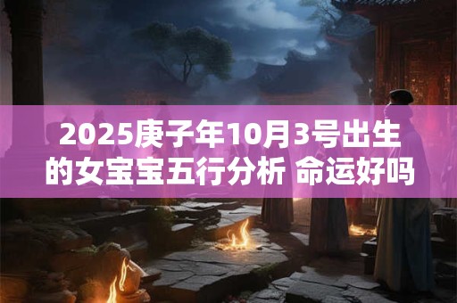 2025庚子年10月3号出生的女宝宝五行分析 命运好吗