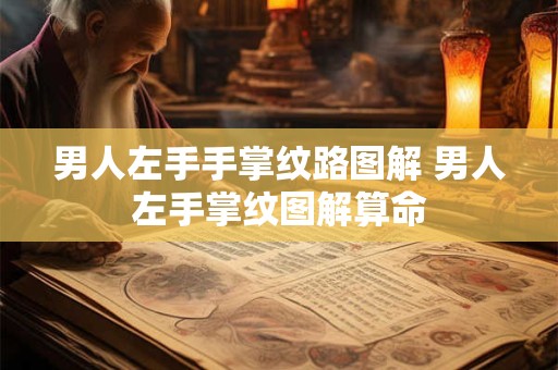 男人左手手掌纹路图解 男人左手掌纹图解算命