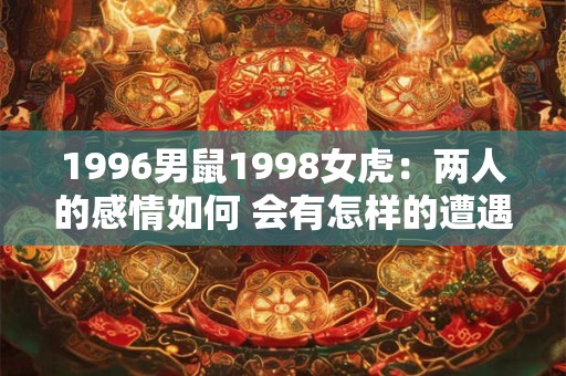 1996男鼠1998女虎：两人的感情如何 会有怎样的遭遇