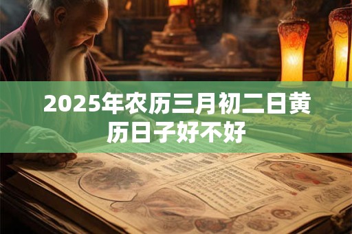 2025年农历三月初二日黄历日子好不好