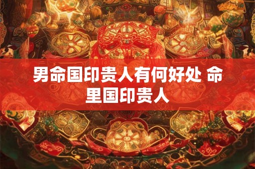 男命国印贵人有何好处 命里国印贵人