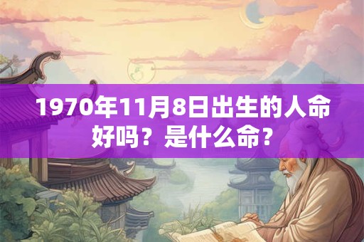 1970年11月8日出生的人命好吗？是什么命？