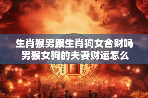 生肖猴男跟生肖狗女合财吗 男猴女狗的夫妻财运怎么样