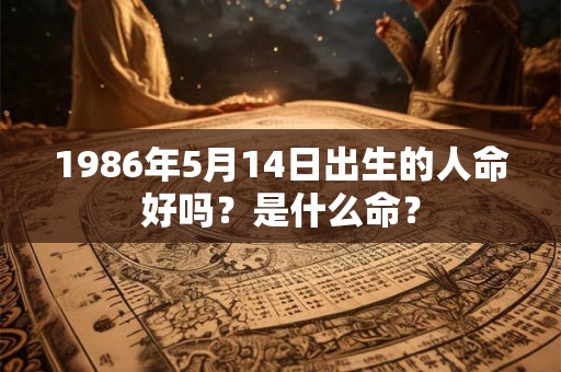 1986年5月14日出生的人命好吗？是什么命？