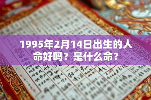 1995年2月14日出生的人命好吗？是什么命？