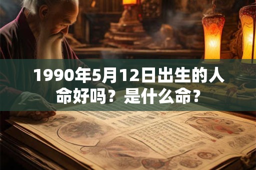 1990年5月12日出生的人命好吗？是什么命？