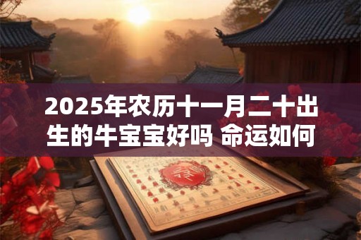 2025年农历十一月二十出生的牛宝宝好吗 命运如何