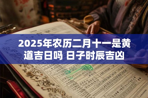2025年农历二月十一是黄道吉日吗 日子时辰吉凶 2025年农历二月十一是黄道吉日吗 日子时辰吉凶