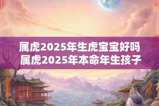 属虎2025年生虎宝宝好吗 属虎2025年本命年生孩子有什么影响