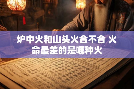 炉中火和山头火合不合 火命最差的是哪种火