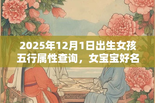 2025年12月1日出生女孩五行属性查询，女宝宝好名字合集