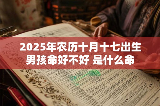 2025年农历十月十七出生男孩命好不好 是什么命 2025年农历十月十七出生男孩命好不好 是什么命