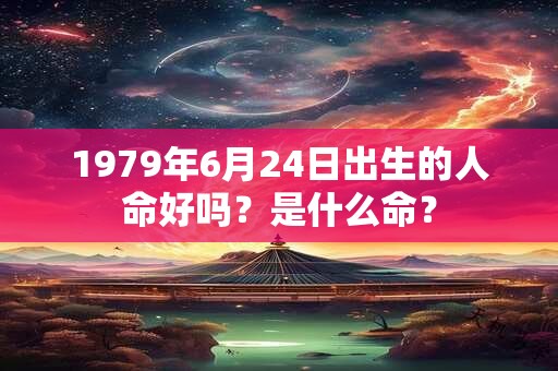 1979年6月24日出生的人命好吗？是什么命？