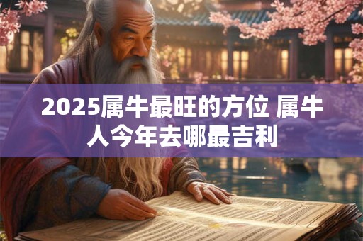 2025属牛最旺的方位 属牛人今年去哪最吉利 2025属牛最旺的方位 属牛人今年去哪最吉利