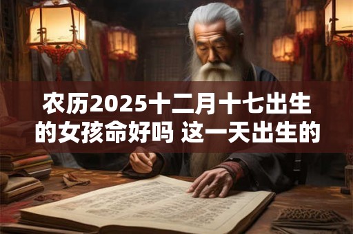 农历2025十二月十七出生的女孩命好吗 这一天出生的女孩命好