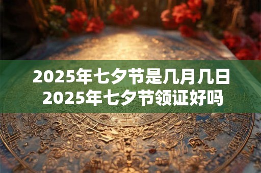 2025年七夕节是几月几日 2025年七夕节领证好吗