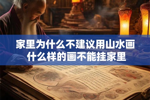 家里为什么不建议用山水画 什么样的画不能挂家里