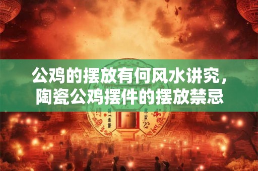 公鸡的摆放有何风水讲究，陶瓷公鸡摆件的摆放禁忌