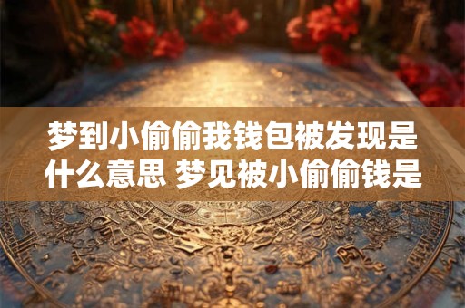梦到小偷偷我钱包被发现是什么意思 梦见被小偷偷钱是什么预兆