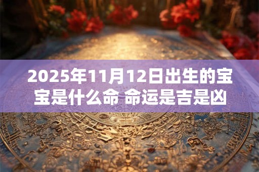 2025年11月12日出生的宝宝是什么命 命运是吉是凶