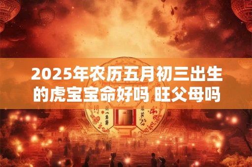 2025年农历五月初三出生的虎宝宝命好吗 旺父母吗