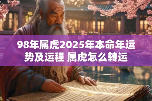 98年属虎2025年本命年运势及运程 属虎怎么转运