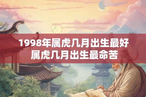 1998年属虎几月出生最好 属虎几月出生最命苦