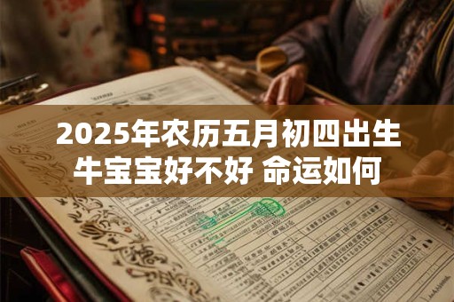2026年农历五月初四出生牛宝宝好不好 命运如何