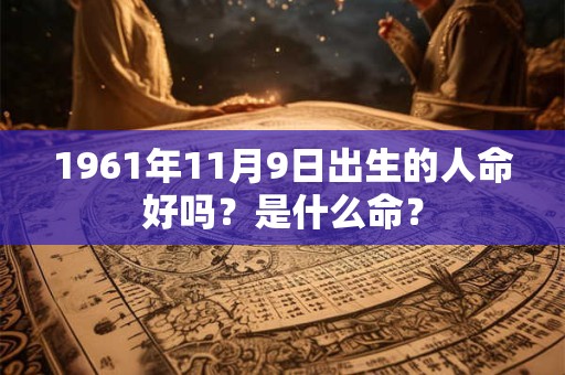 1961年11月9日出生的人命好吗？是什么命？