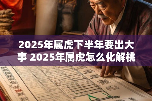 2025年属虎下半年要出大事 2025年属虎怎么化解桃花劫